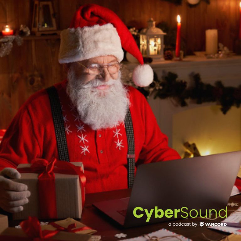 CyberSound episode 21, How Does Santa REALLY Know What to Bring You cover photo