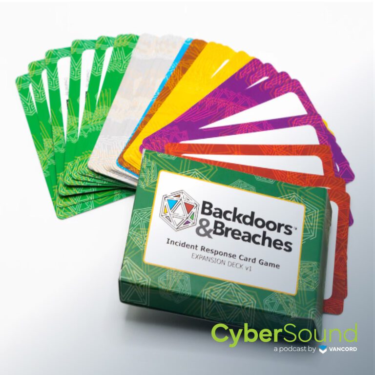 CyberSound ep58, Backdoors and Breaches cover photo