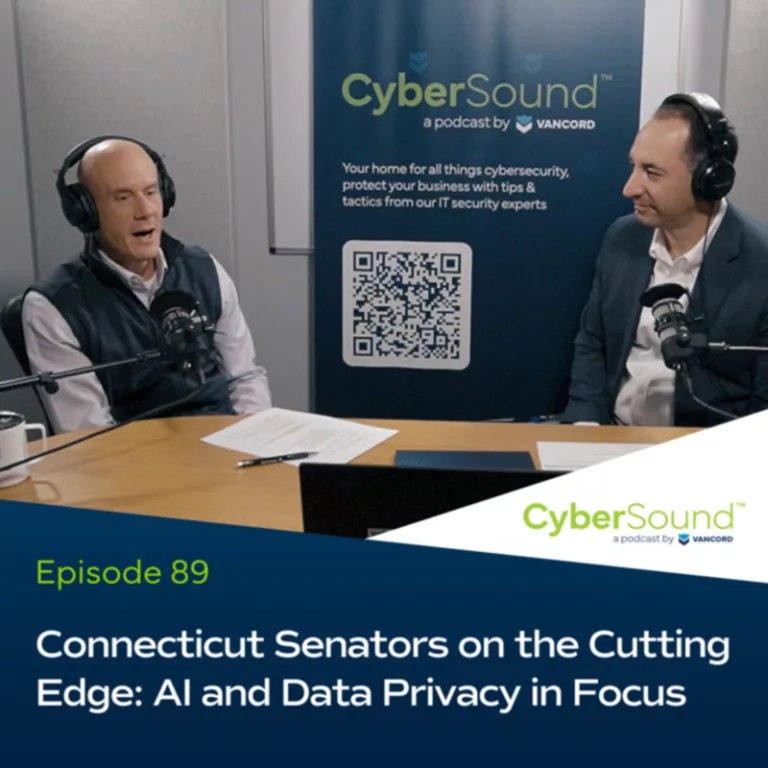 CyberSound ep89 Connecticut Senators on the Cutting Edge: AI & Data Privacy in Focus cover