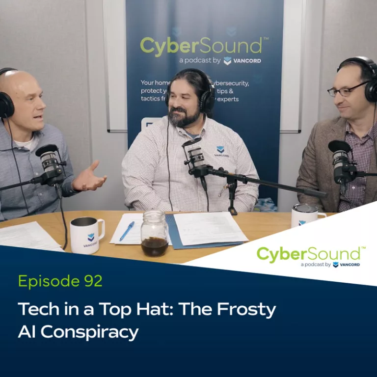 CyberSound ep92 Tech in a Top Hat: The Frosty AI Conspiracy cover