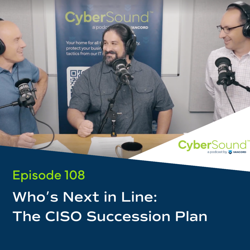 Jason Pufahl, Steven Maresca and Michael Grande discuss about The CISO Succession Plan