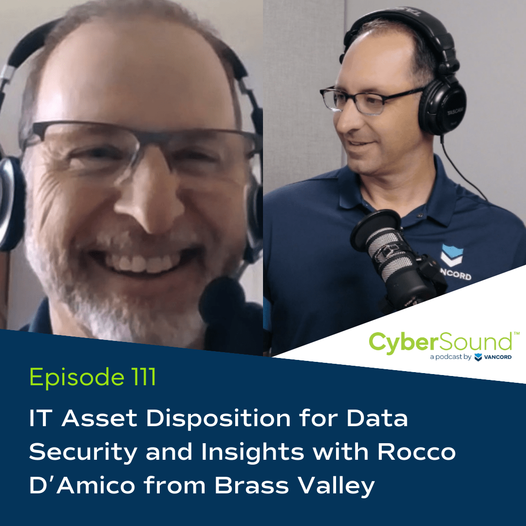 Jason Pufahl, Steven Maresca, Michael Grande and Rocco D’Amico discussing about IT Asset Disposition for Data Security and Insights