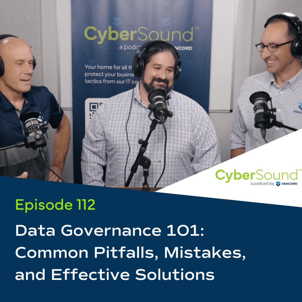 Jason Pufahl, Steven Maresca and Michael Grande discussing about Data Governance 101 Common Pitfalls, Mistakes, and Effective Solutions