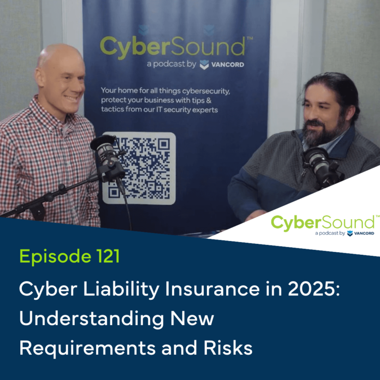 Jason Pufahl and Steve Maresca discuss about Cyber Liability Insurance in 2025